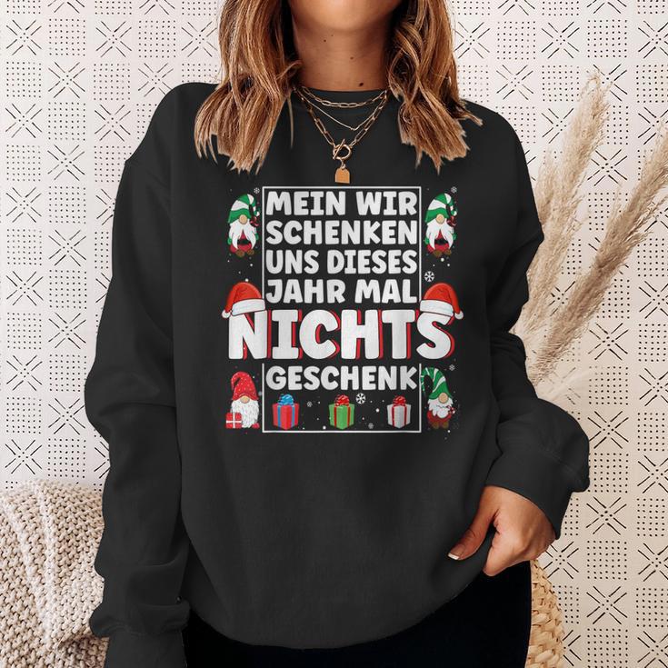 We Give Us Nothing Xmas Christmas S Sweatshirt Geschenke für Sie