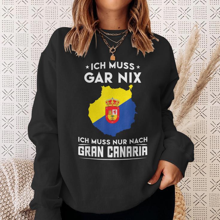 Gran Canaria Flag Travel Sweatshirt Geschenke für Sie