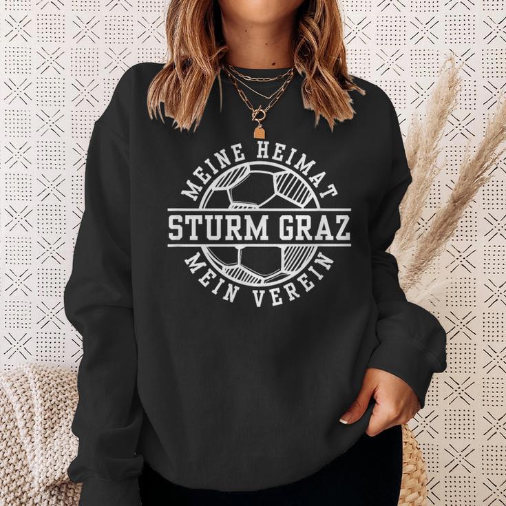 Graz Sturm Football Home Fan Styria Austria Stadium Sweatshirt Geschenke für Sie