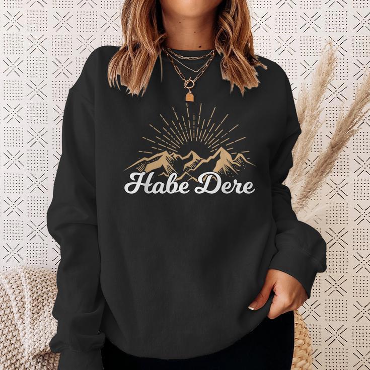 Habe Dere Bayern Bayerischer Spruch Geschenk Sweatshirt Geschenke für Sie