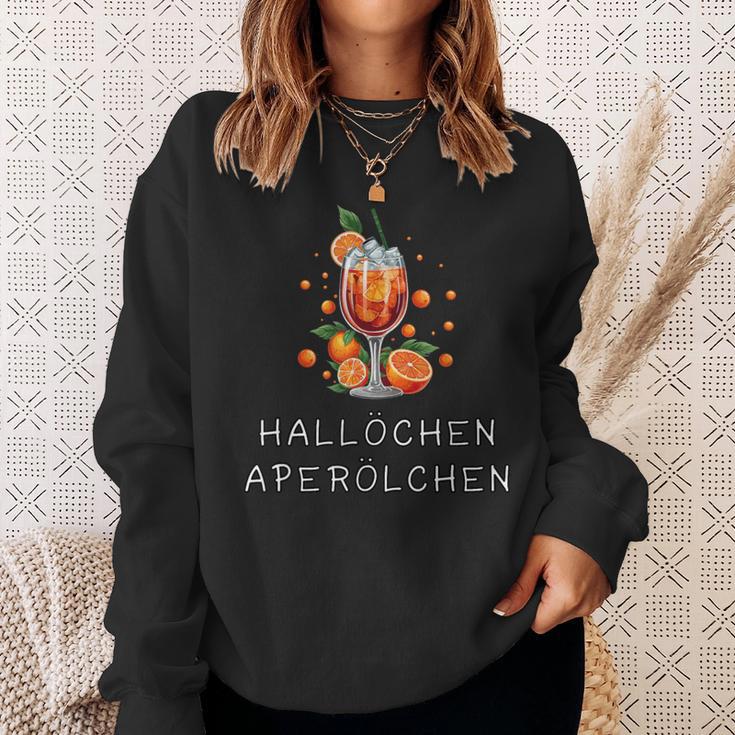 Hallöchen Aperölchen Cocktail Fancy Dress Spritz Costume Sweatshirt Geschenke für Sie