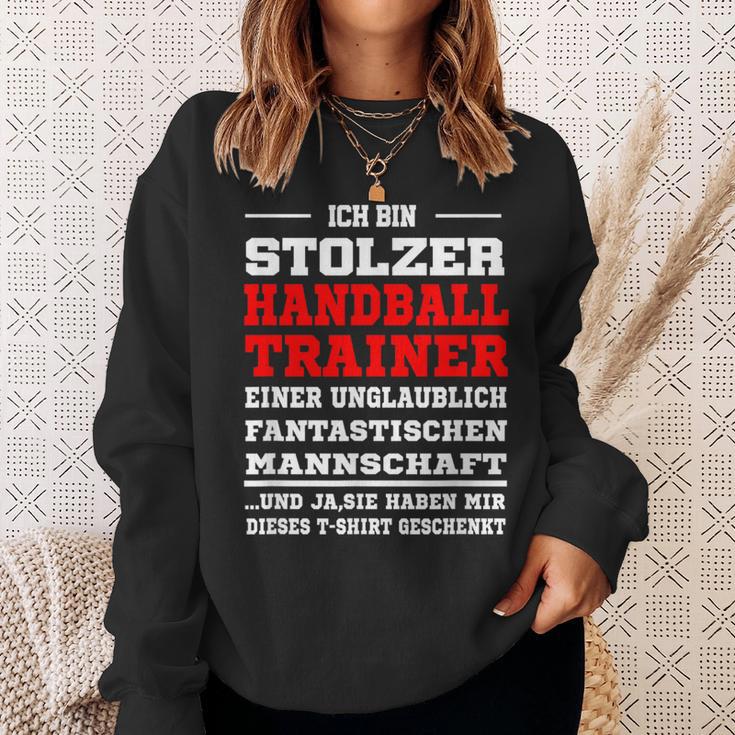 Handball Trainer For Your Handball Trainer Sweatshirt Geschenke für Sie