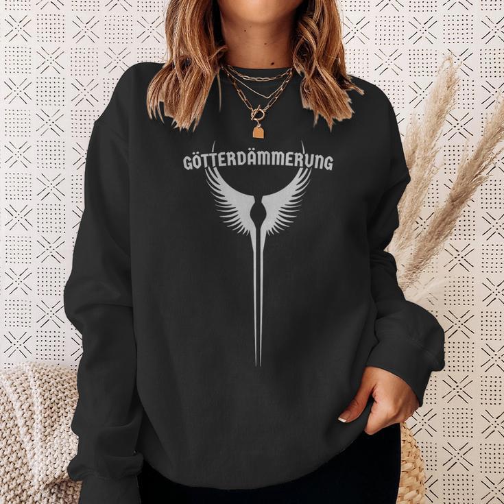 Hearts Of Iron Iv Götterdämmerungalkyre Wings Sweatshirt Geschenke für Sie