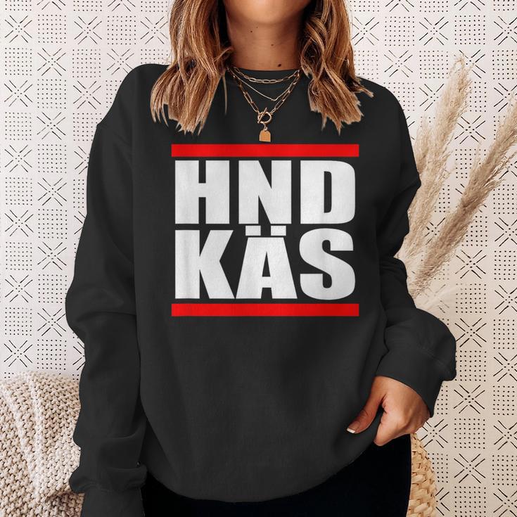 Hessischer Hnd Käs Handkäs Sweatshirt Geschenke für Sie