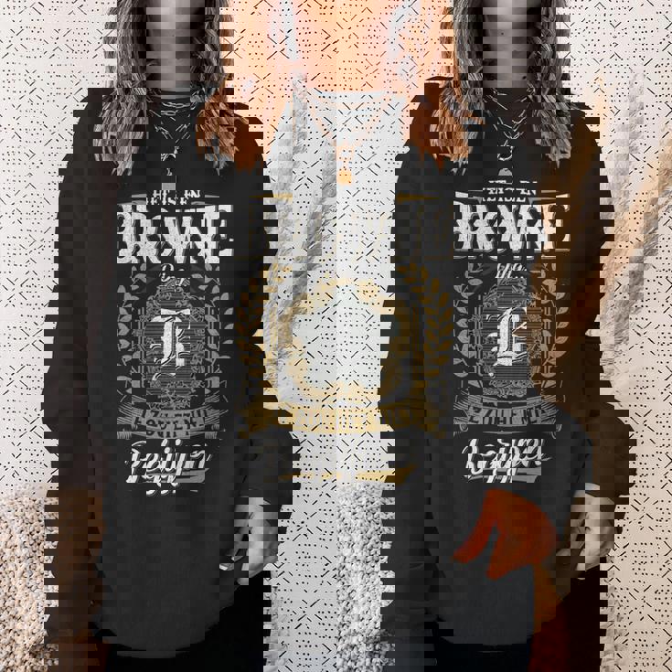 Het Is Een Browne Ding Je Zou Het Niet Begrijpen Browne Naam Sweatshirt Geschenke für Sie
