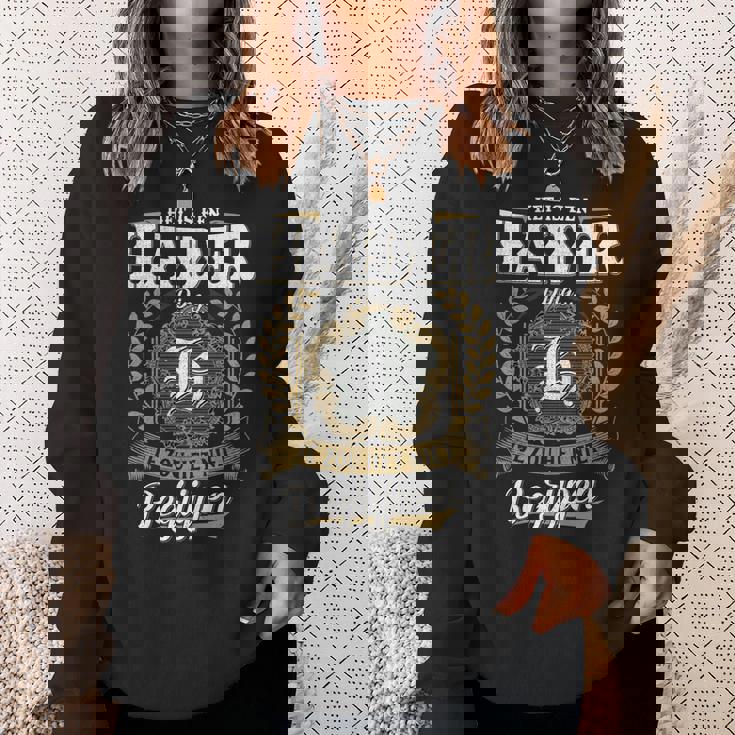 Het Is Een Haider Ding Je Zou Het Niet Begrijpen Haider Naam Sweatshirt Geschenke für Sie