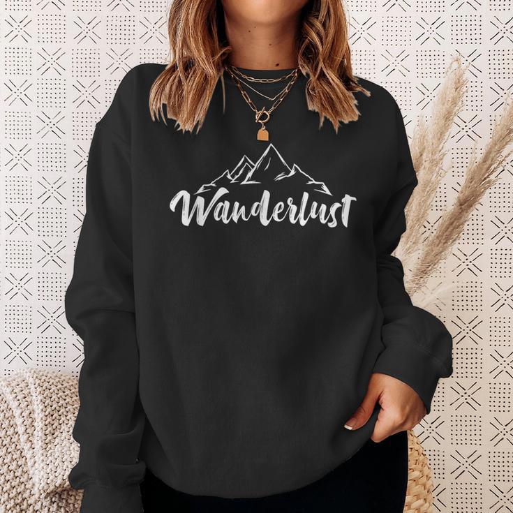 Hiking Mountaineering Trekking Bermembe Wanderlust Climbing Sweatshirt Geschenke für Sie