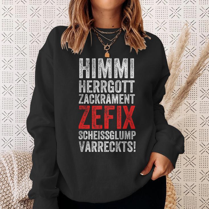 Himmi Herrgottzackramentzefixscheissglumpvarreckts Sweatshirt Geschenke für Sie