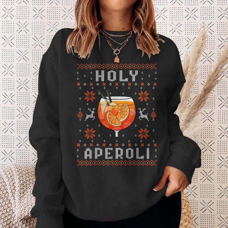 Holy Aperoli X Merry Spritzmas Spritz & Christmas Sweatshirt Geschenke für Sie