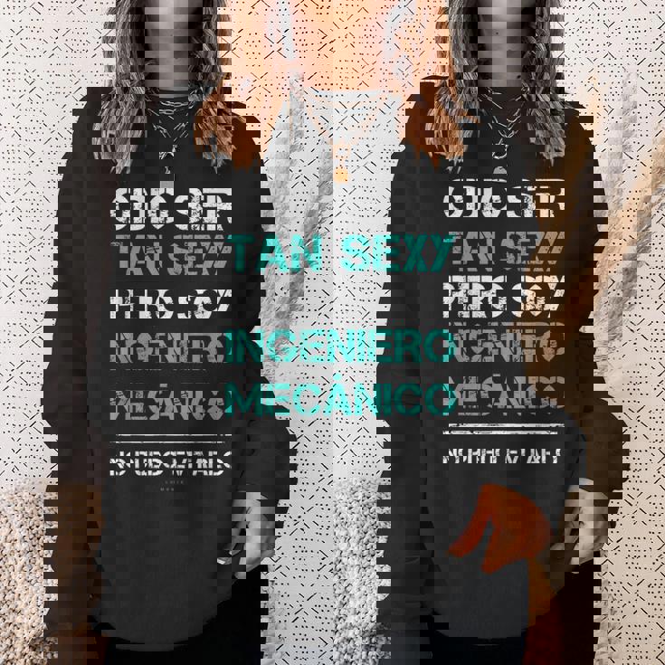 Hombre Ingeniero Mecanico Sexy Regalo Original Graduación Camisa de entrenamiento Regalos para ella