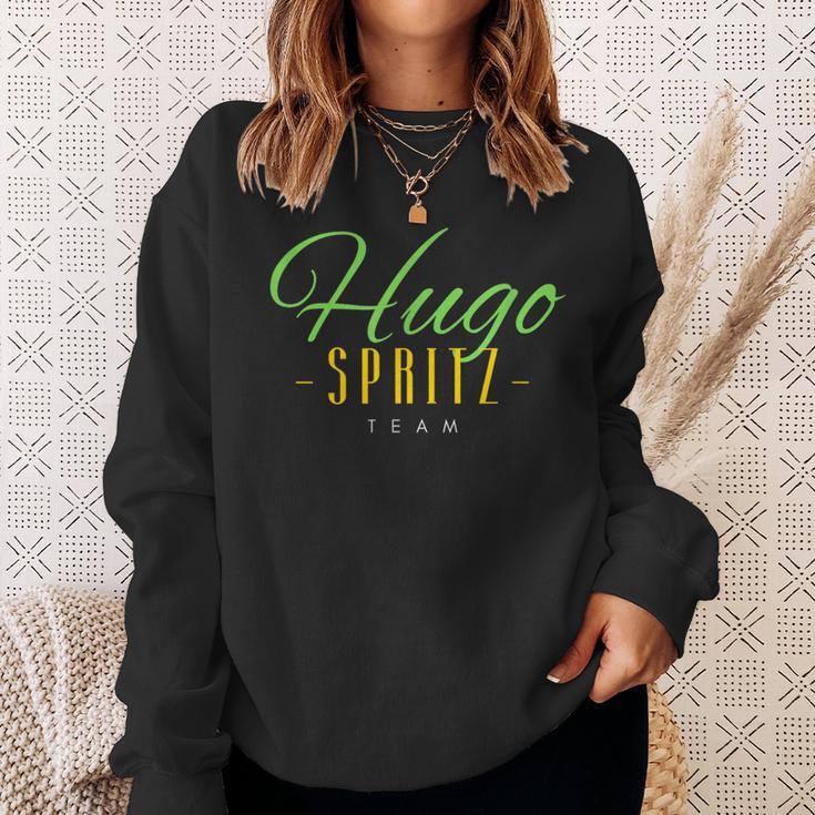 Hugo Spritz Team Elderberry Summer Sparkling Prosecco Cocktail Sweatshirt Geschenke für Sie