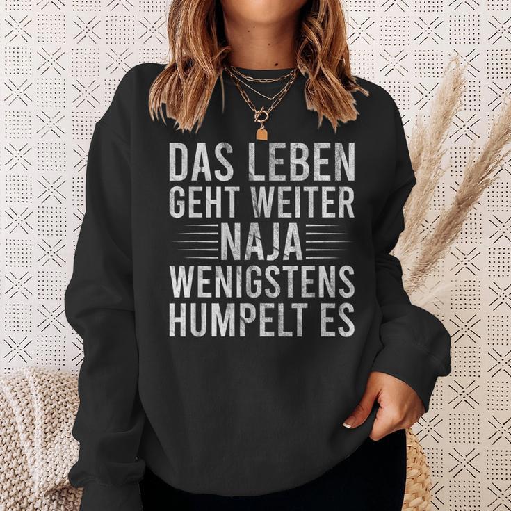 Humpeln Crücken Saying Meniscus Riss Cross Ligament Riss Sweatshirt Geschenke für Sie