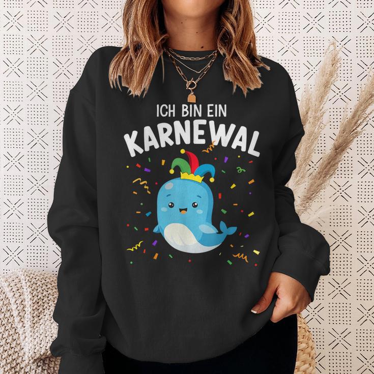 Ich Bin Ein Karnewal Whale Sweatshirt Geschenke für Sie