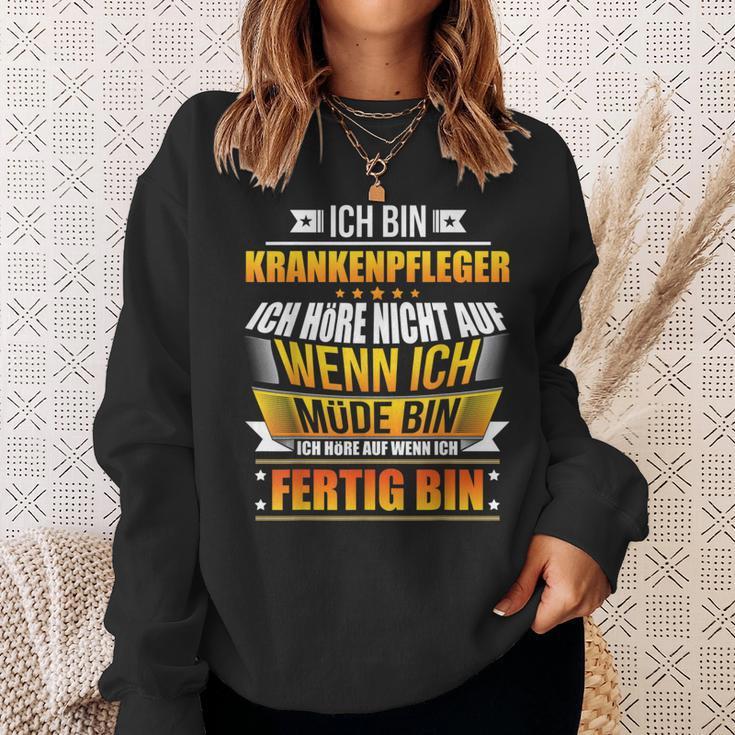 Ich Bin Krankenpfleger Ich Bin Sweatshirt Geschenke für Sie