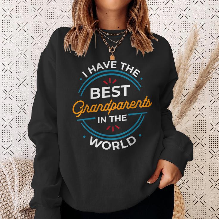 Ich Habe Die Besten Großeltern Der Welt Sweatshirt Geschenke für Sie