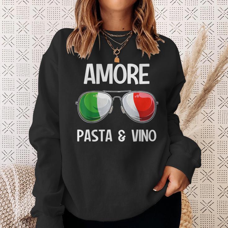 Italia Dialect Italian Amore Pasta &Ino S Sweatshirt Geschenke für Sie