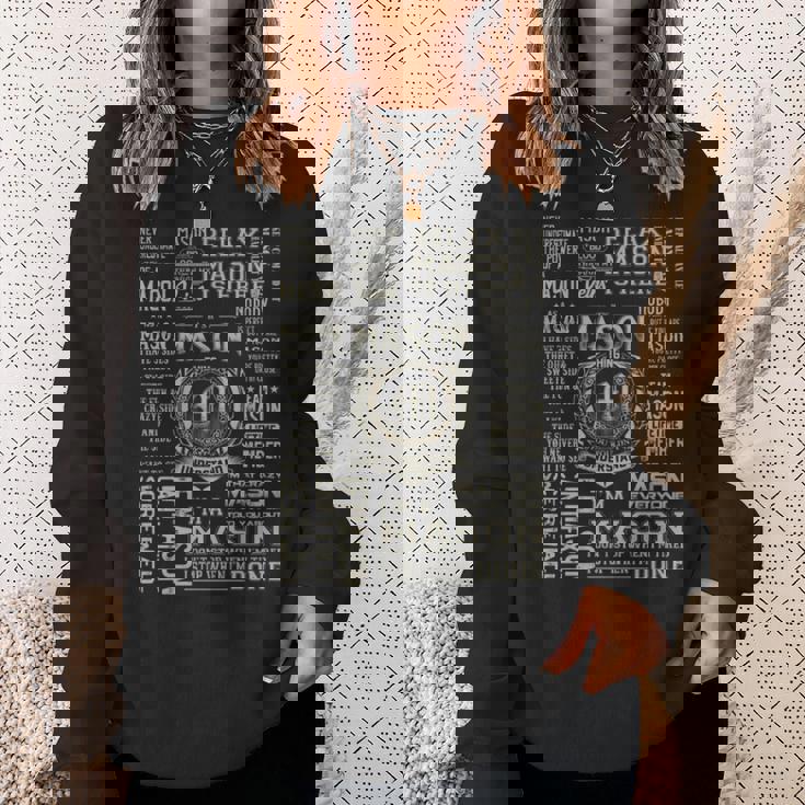 It's A Mason Thing Mason Name Sweatshirt Gifts for Her