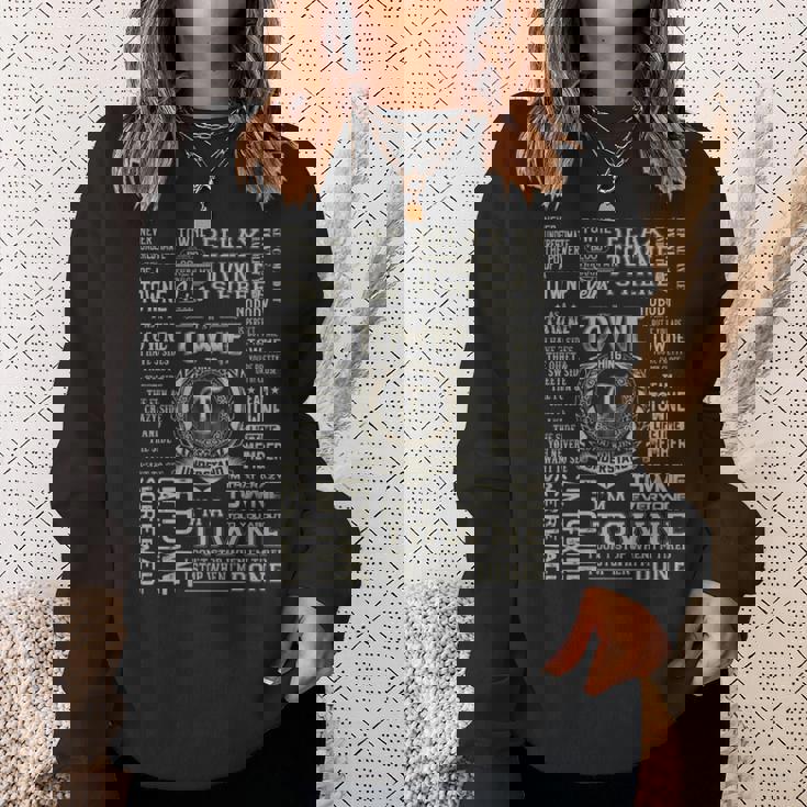 It's A Towne Thing Towne Name Sweatshirt Gifts for Her