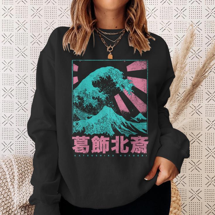 Japanese Hokusai Japan The Great Waveor Kanagawa Sweatshirt Geschenke für Sie