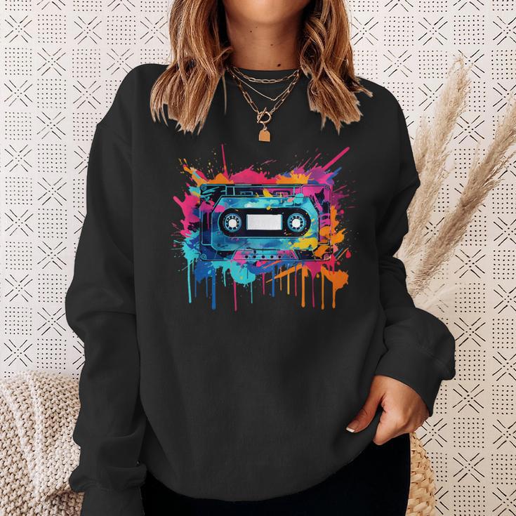 Kassetten 80Er 90Er Kassette Musik Musiker Dj Sweatshirt Geschenke für Sie