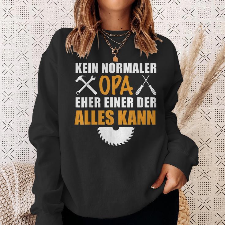 Kein Normaler Opa Ein Alleskönner Herren Männeratertag Opa Sweatshirt Geschenke für Sie