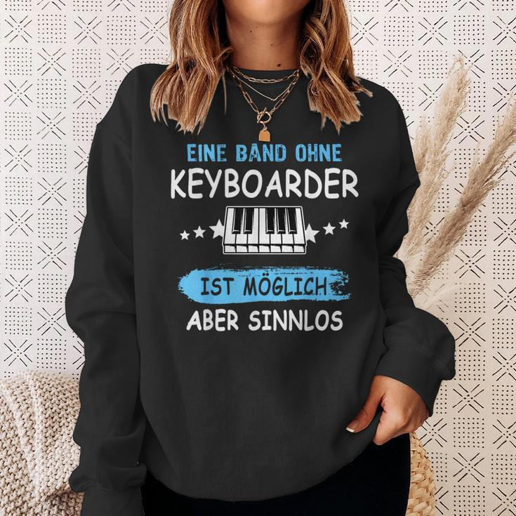 Keyboarder Musician Fun Sayings Music Piano Accessories Sweatshirt Geschenke für Sie