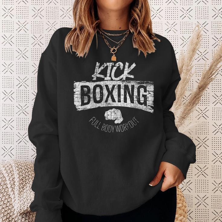 Kickboxing Boxer Kickboxer Kick Boxing Sweatshirt Geschenke für Sie