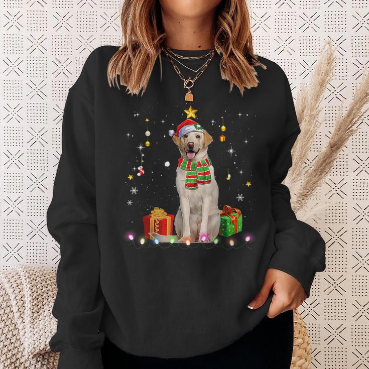 Labrador Retriever Dog Tree Christmas Jumper Xmas Dogs Sweatshirt Geschenke für Sie