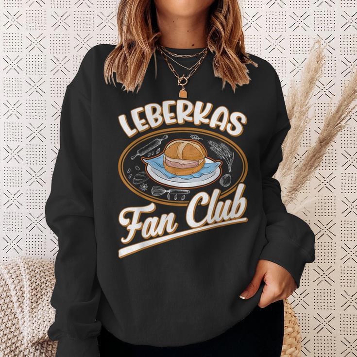 Leberkas Fan Club Bavarian Liver Cheese Sweatshirt Geschenke für Sie