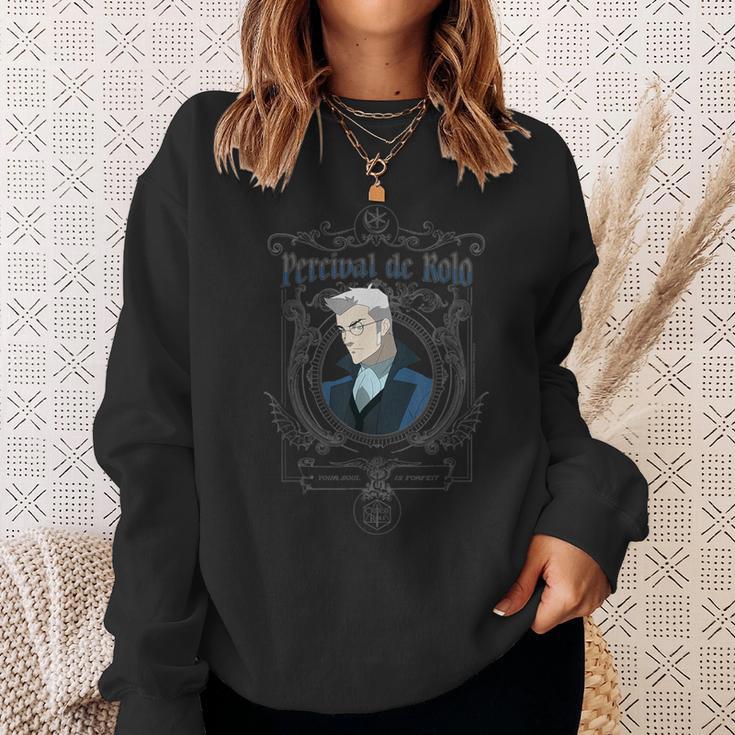 The Legend Ofox Machina Percy Gothic Frame Sweatshirt Geschenke für Sie