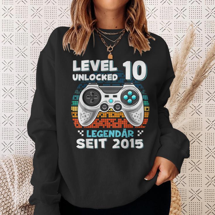 Level 10 Years Birthday Young Gamer 2015 Birthday Sweatshirt Geschenke für Sie