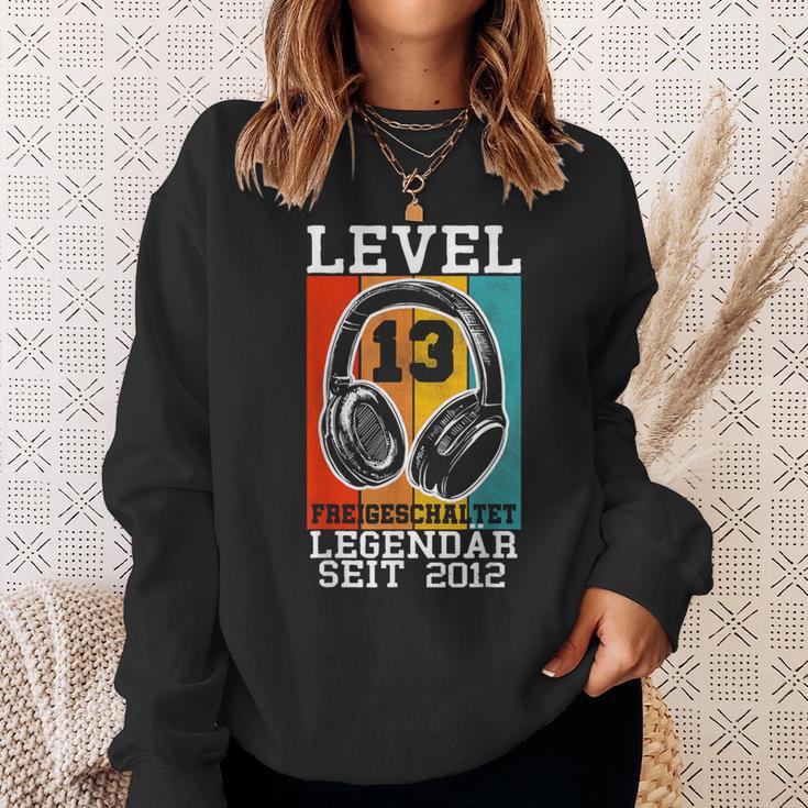 Level 13 Unlocked Legendary Since 2012 Birthday 13 Sweatshirt Geschenke für Sie