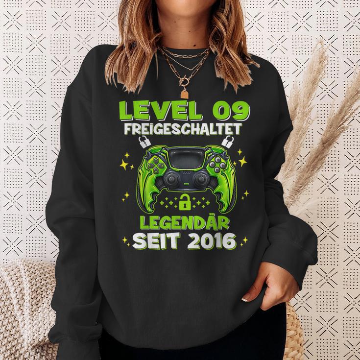 Level 9 Years Birthday Young Gamer 2016 Birthday Sweatshirt Geschenke für Sie