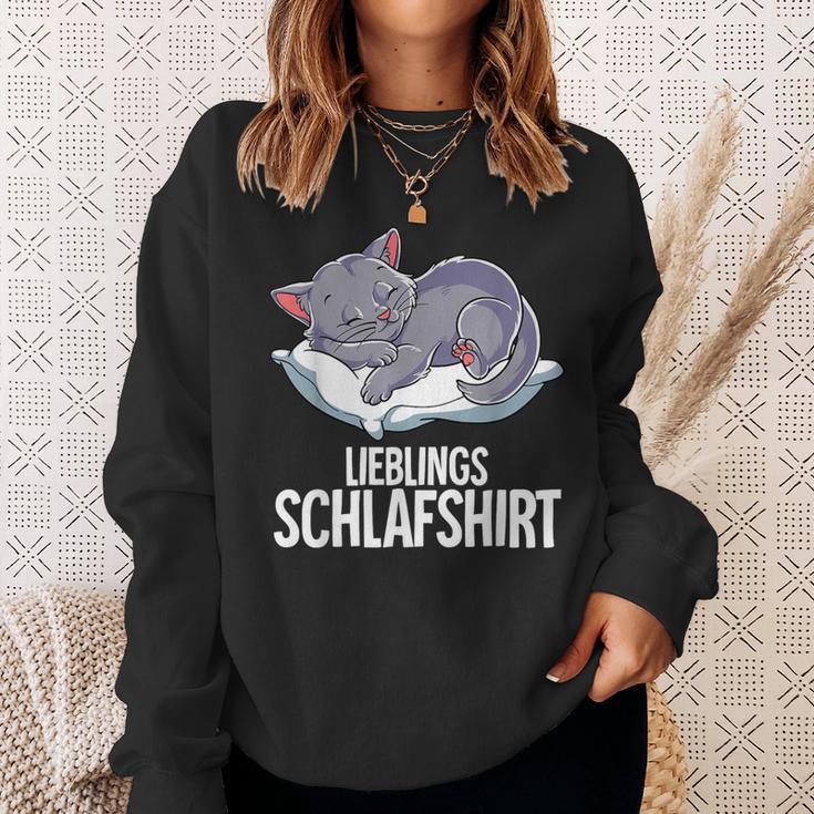 Lieblings Cat Sleep Sweatshirt Geschenke für Sie