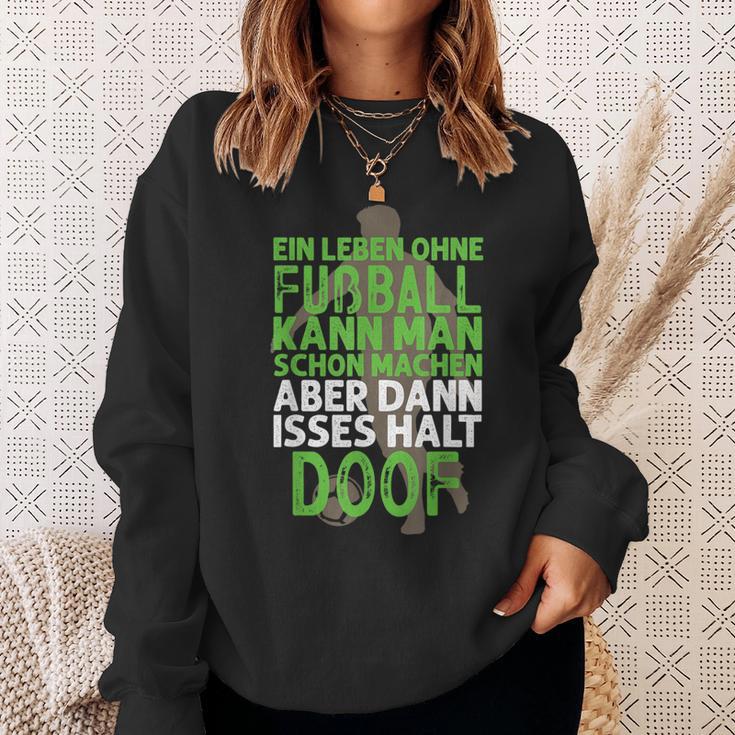 A Life Without Football Football Player Sweatshirt Geschenke für Sie