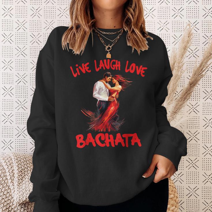 Live Laugh Love Bachata Sweatshirt Geschenke für Sie