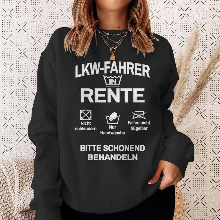 Lorry Driver In Retirement Sweatshirt Geschenke für Sie