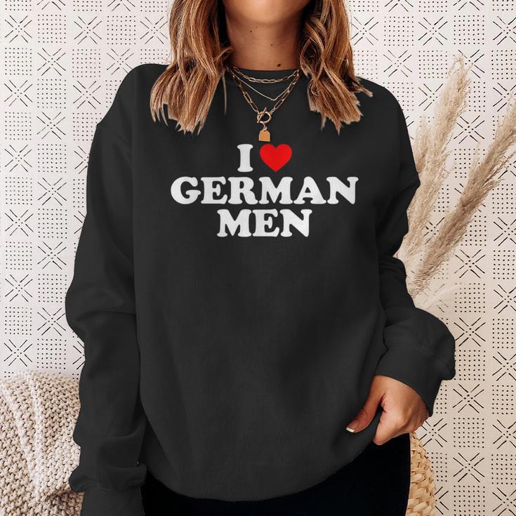 I Love German Sweatshirt Geschenke für Sie