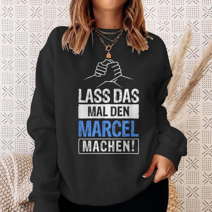 Marcel Name With Slogan Sweatshirt Geschenke für Sie