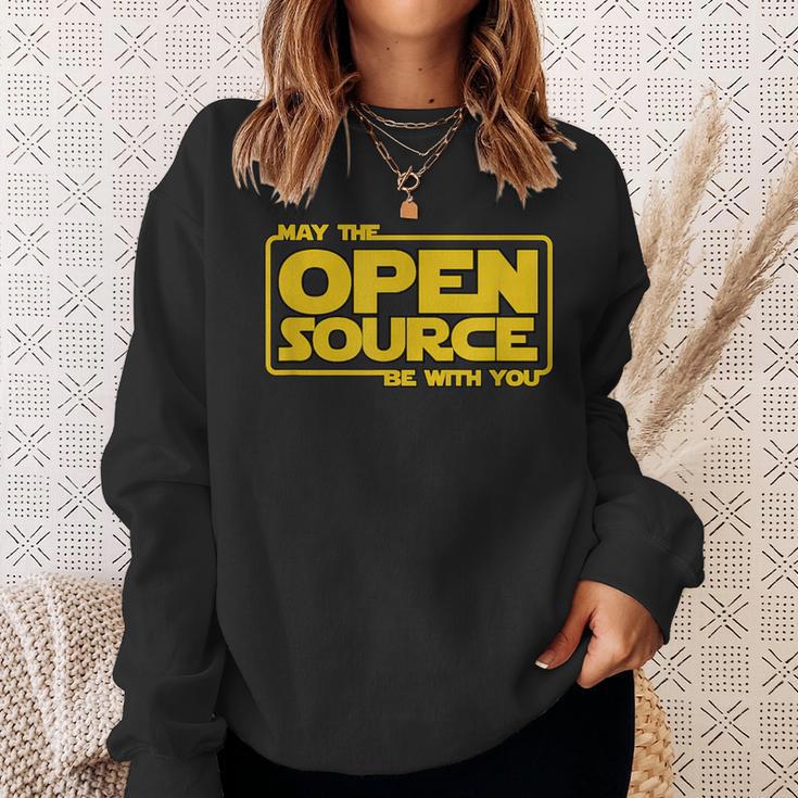 May Open Source Programming Devops Software Linux Java Sweatshirt Geschenke für Sie