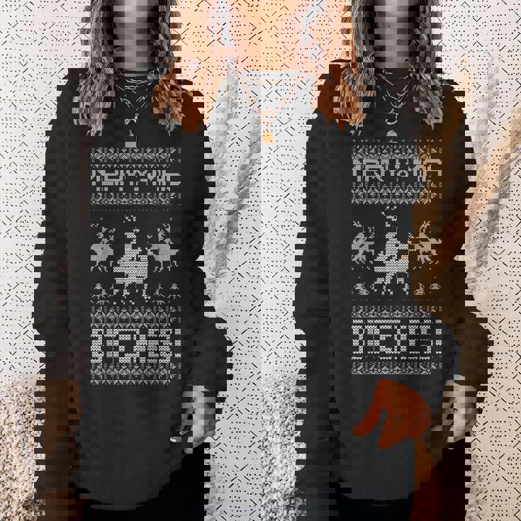 Merry X-Mas Bitches Adult Ugly Christmas Sweater Tee T-Shirt Sweatshirt Gifts for Her Merry X-Mas Bitches Adult Ugly Christmas Sweater Tee T-Shirt Sweatshirt Gifts for Her