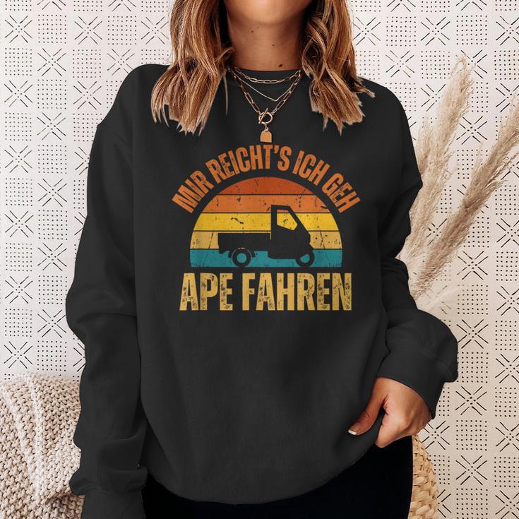 Mir Reicht's Ich Geh Ape Fahren Cult Tricycleespacar 50 Sweatshirt Geschenke für Sie