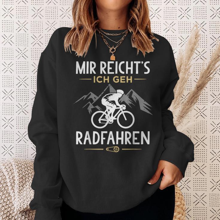 Mir Reichts Ich Geh Cycling Bicycle Sweatshirt Geschenke für Sie