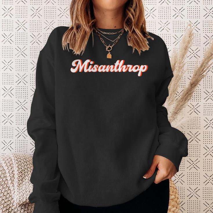 Misanthrop Misanthrop Human Hate Statement S Sweatshirt Geschenke für Sie