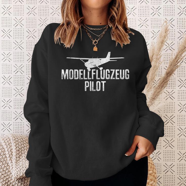 Model Aeroplane Pilot Model Flying Pilot Sweatshirt Geschenke für Sie