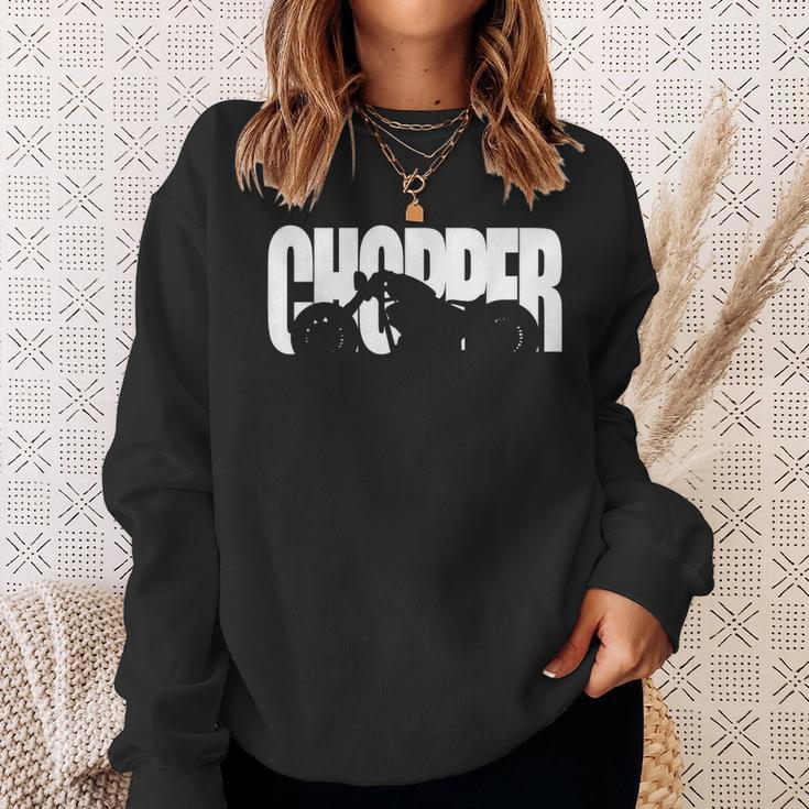 Motorcycle Chopper For Motorcyclists S Sweatshirt Geschenke für Sie