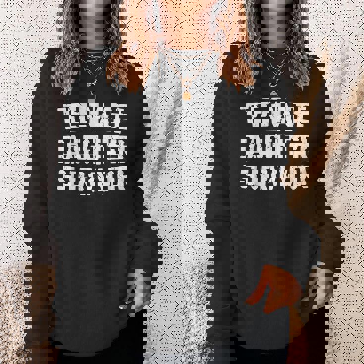 Nage Daughter Survivor Nager Father's Day Quote Sweatshirt Gifts for Her