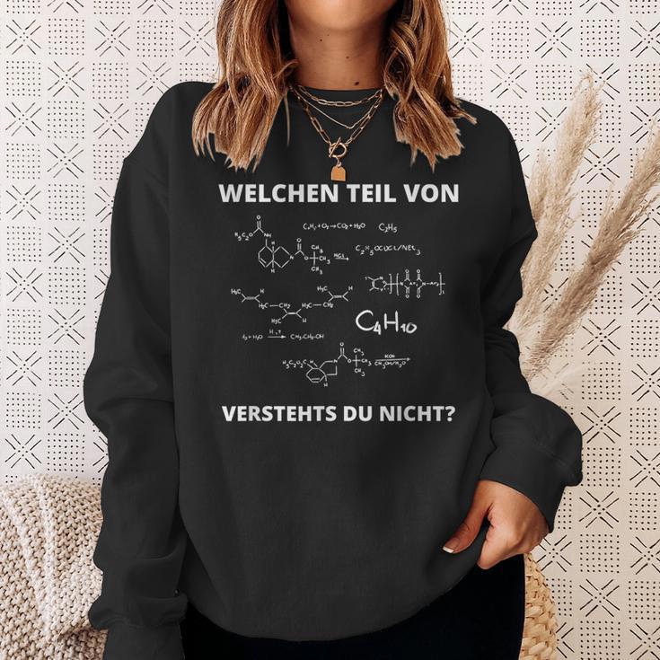 Nerd Which Part Of Chemied Sweatshirt Geschenke für Sie