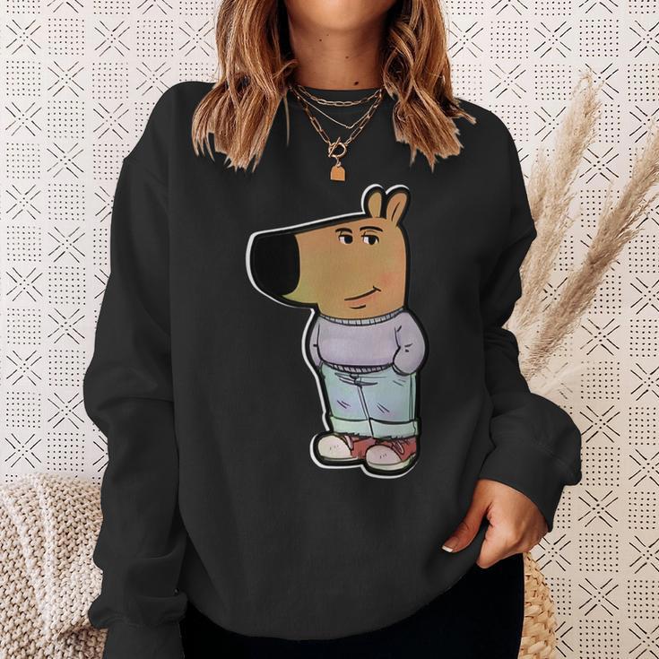 My New Character Is A Chill Guy Meme Chill Guy Meme Sweatshirt Geschenke für Sie