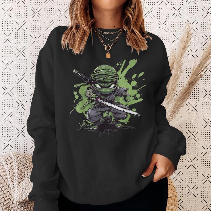 Ninja Für Kinder I Bunter Ninja Sweatshirt Geschenke für Sie